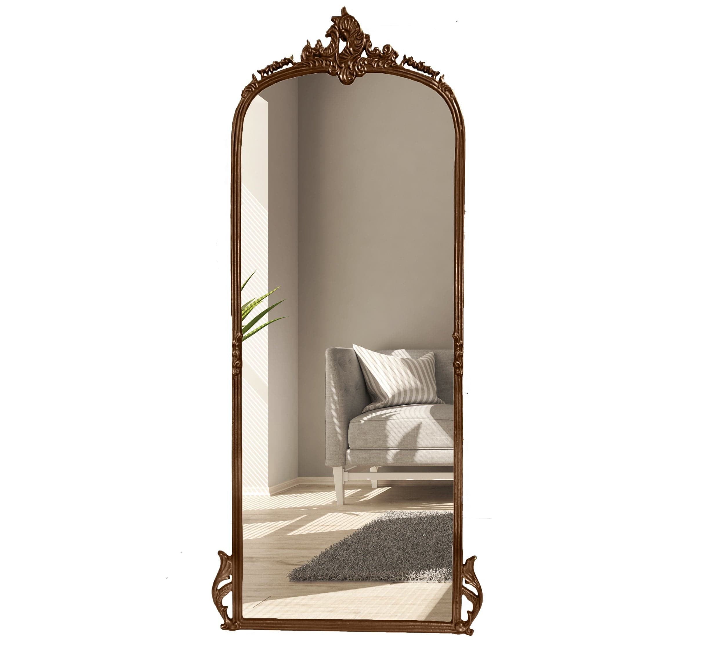 CORSICA DESIGNS Mirrors Victorian Arched Full-length Mirror