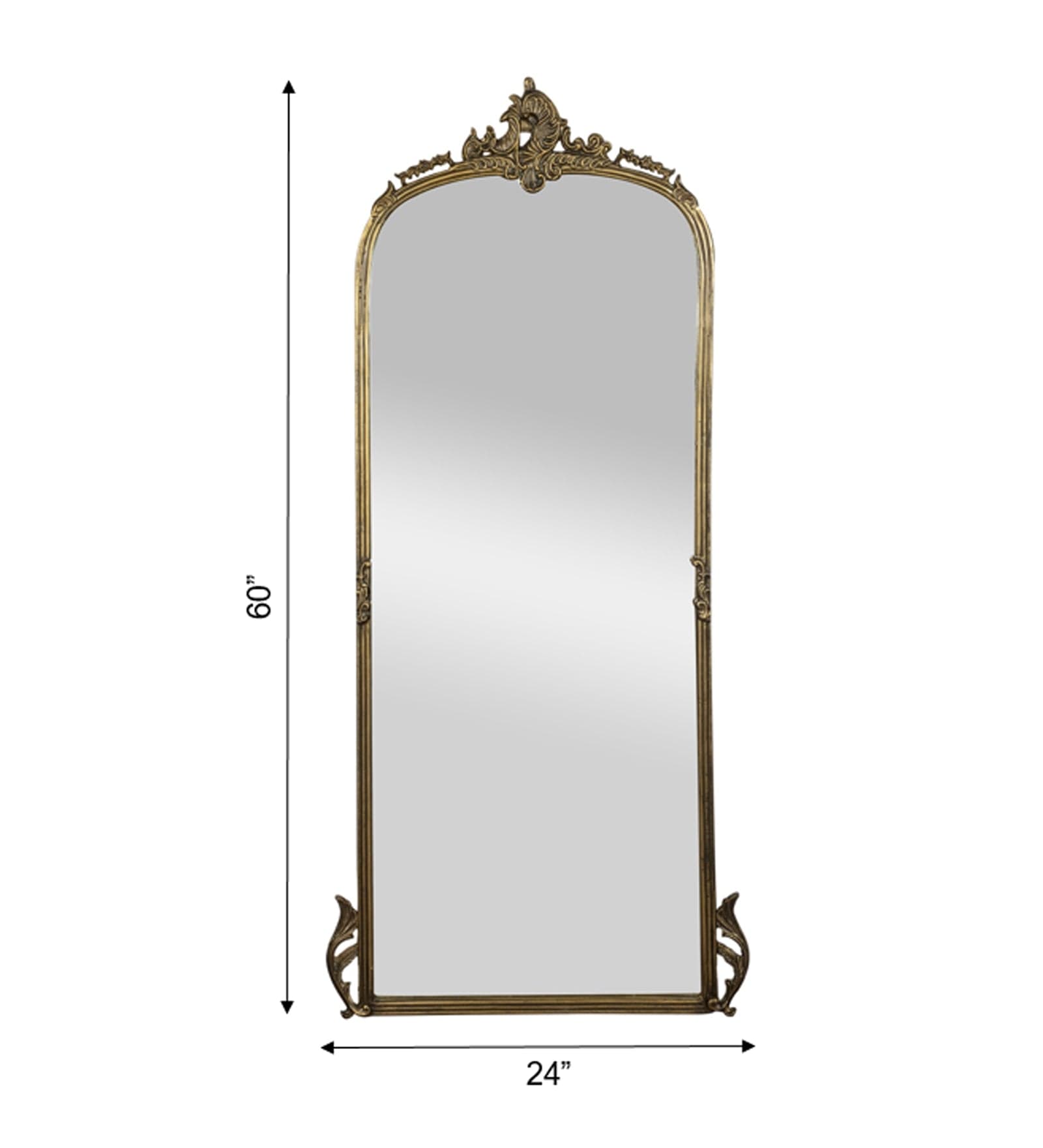 CORSICA DESIGNS Mirrors Victorian Arched Full-length Mirror