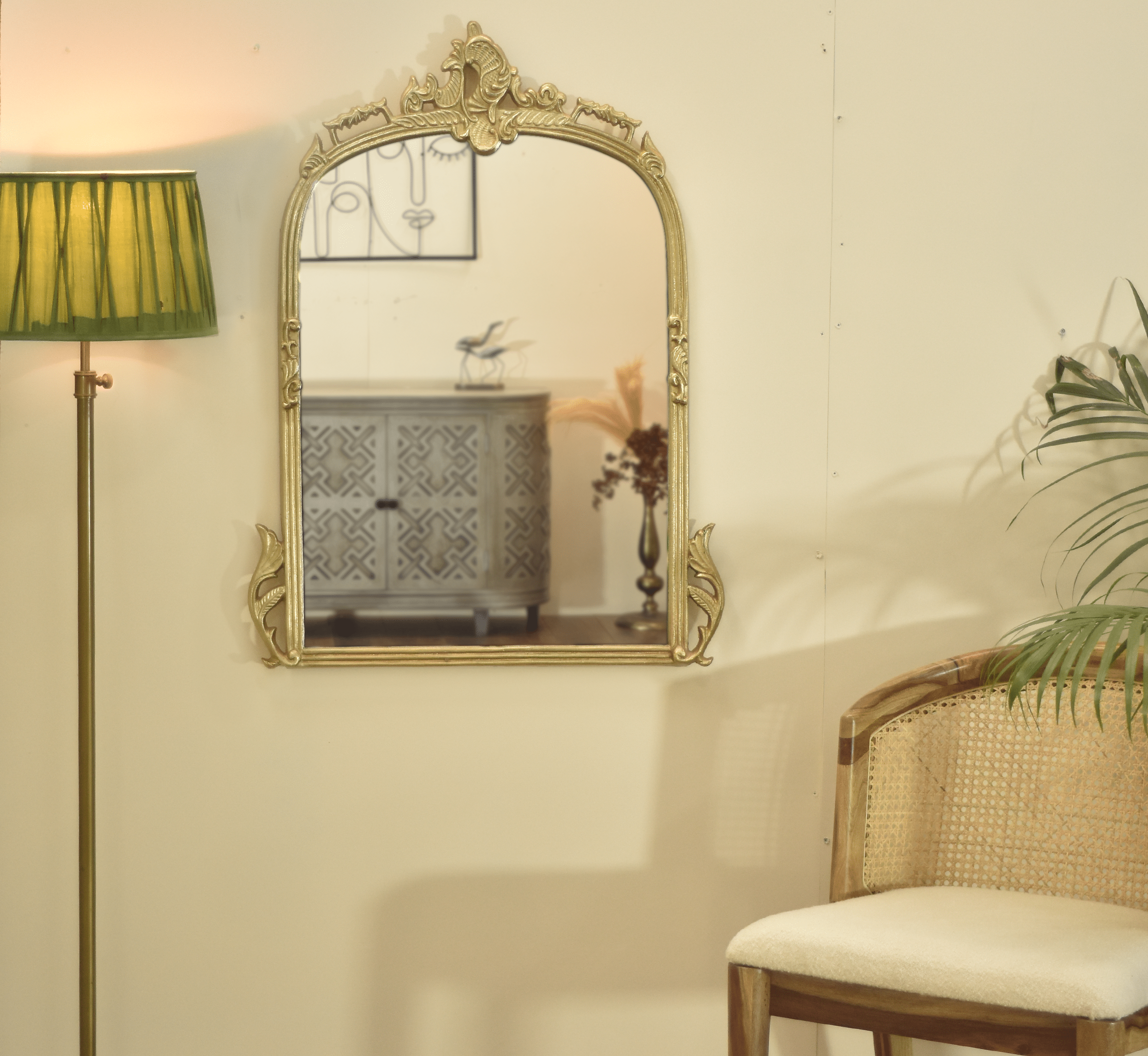 CORSICA DESIGNS Mirrors Victorian Arched Wall Mirror