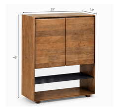 CORSICA DESIGNS Shoe Cabinets Panache Wooden 6-Tier Shoe Cabinet