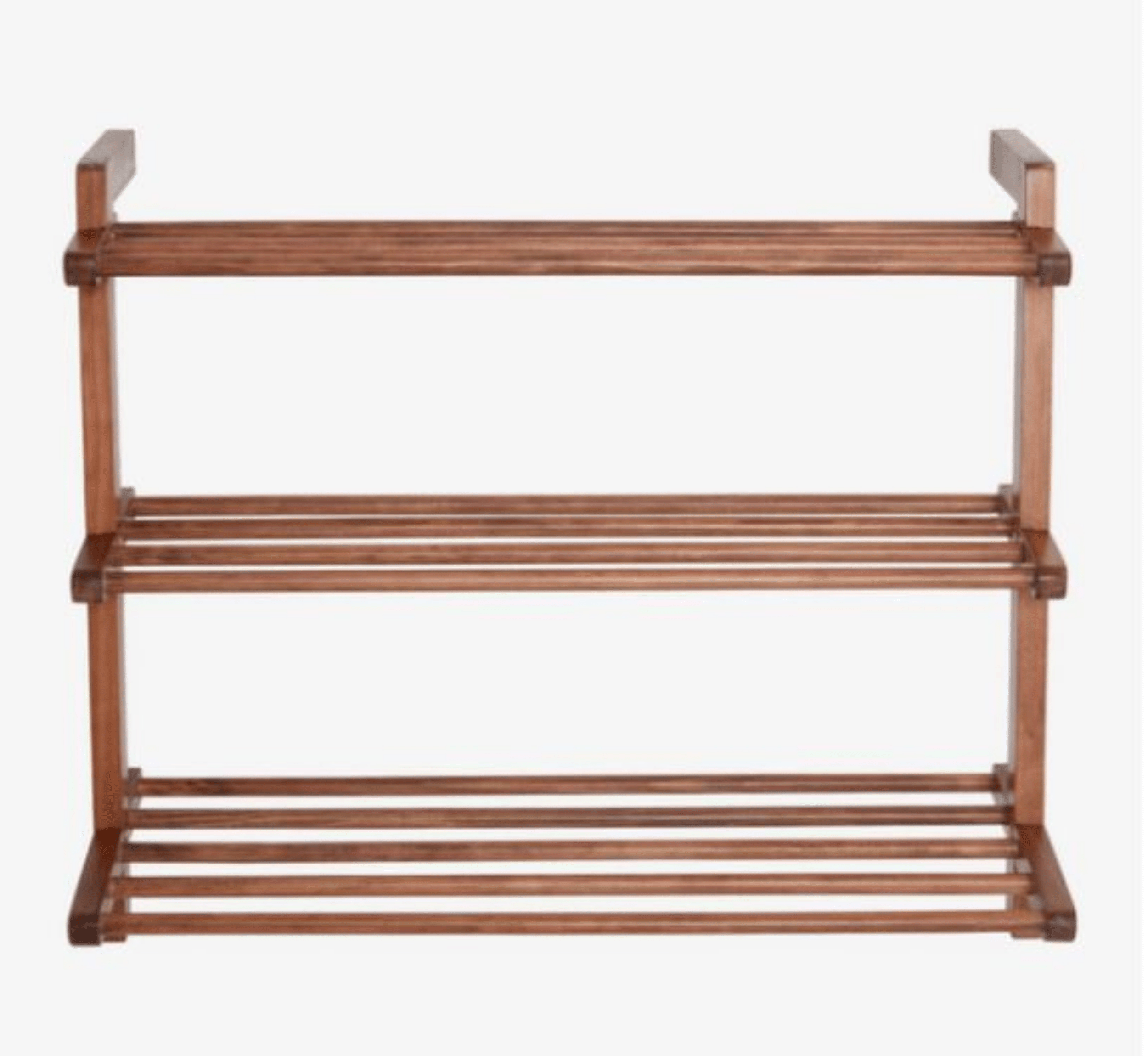 CORSICA DESIGNS Shoe Racks Ohana Wooden 3-Tier Shoe Rack