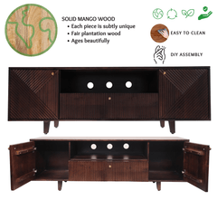 CORSICA DESIGNS TV Cabinets Sloan Wooden TV Cabinet