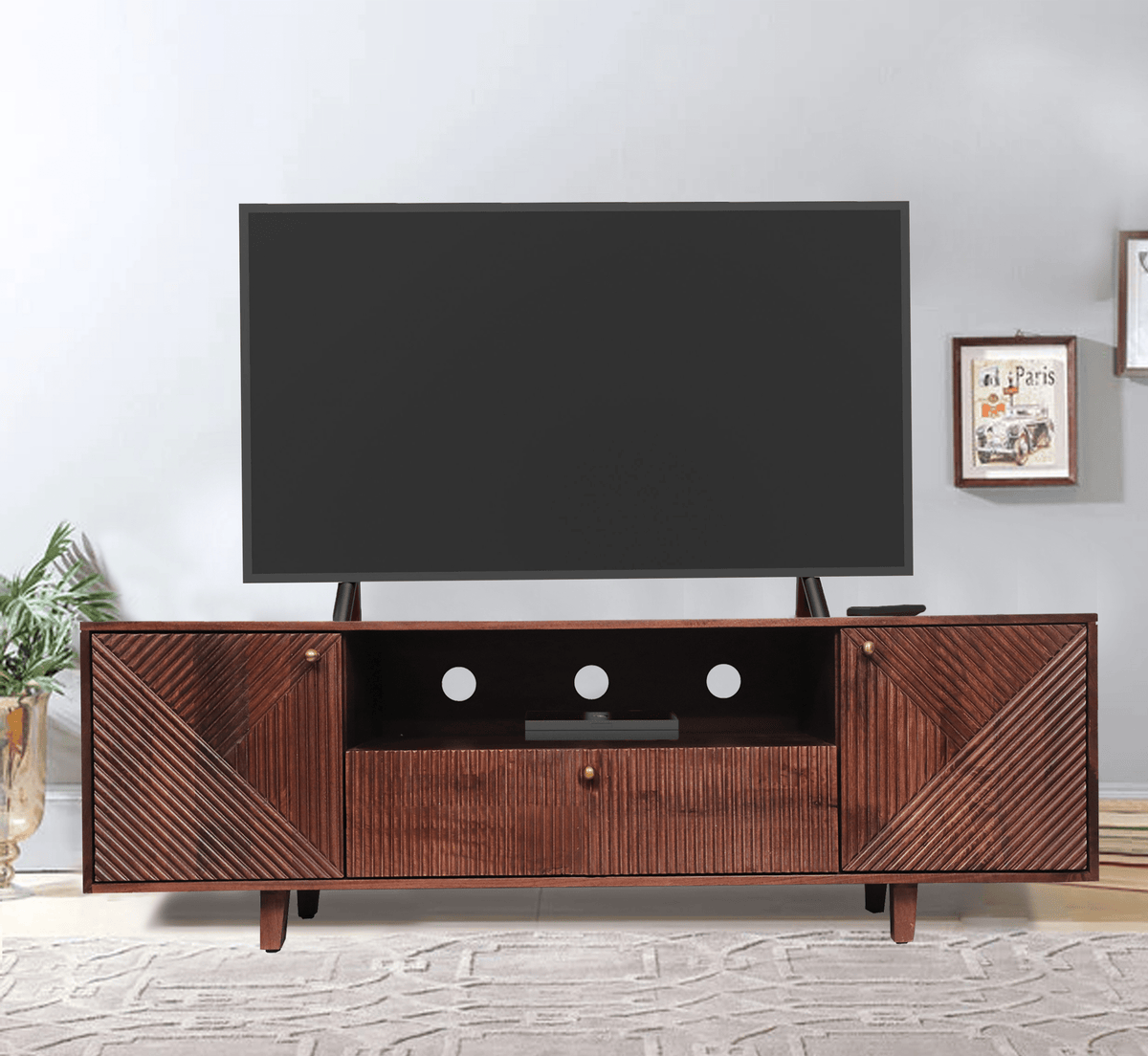 CORSICA DESIGNS TV Cabinets Sloan Wooden TV Cabinet